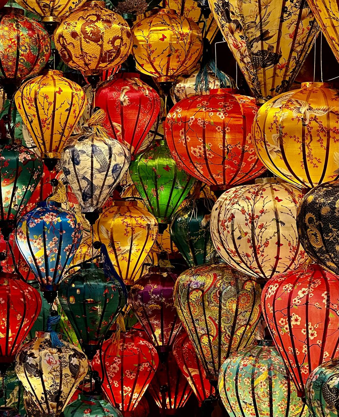 Ruelle illuminée à Hoi An