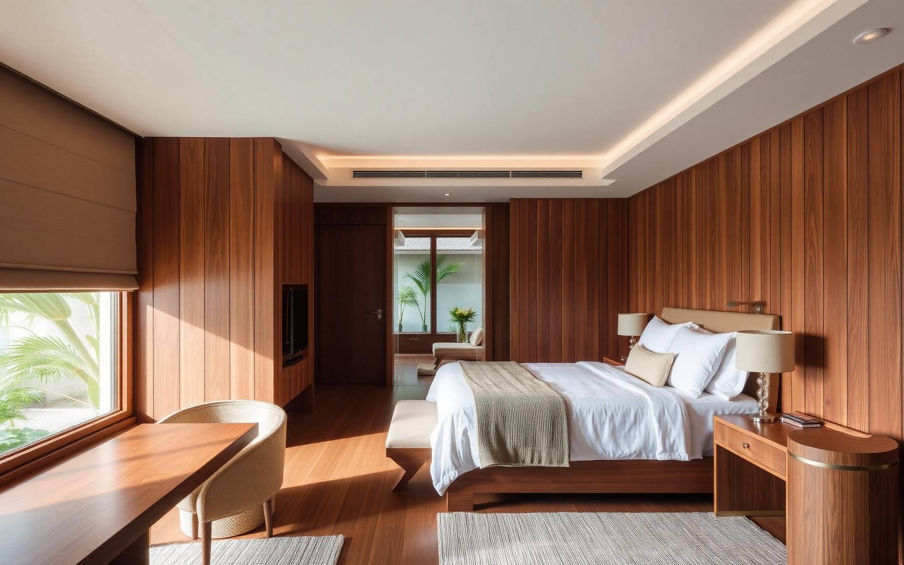 Intérieur d'hôtel boutique en Asie du Sud-Est